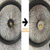 L-faster 250W Brush Bike Motor Kit Rear Wheel Spokes Gear Sprocket Left Side Chain Drive Model Cheap Solution for DIY E-Bicycle view 3
