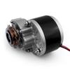 L-faster 250W Brush Bike Motor Kit Rear Wheel Spokes Gear Sprocket Left Side Chain Drive Model Cheap Solution for DIY E-Bicycle view 4