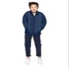 Amazon Essentials Boys' Lightweight Water-Resistant Packable Puffer Jacket, Navy, X-Small view 3
