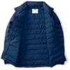 Amazon Essentials Boys' Lightweight Water-Resistant Packable Puffer Jacket, Navy, Medium view 4