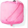 Amazon Essentials Girls' Lightweight Water-Resistant Packable Mock Puffer Jacket, Neon Pink, Small view 2