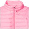 Amazon Essentials Girls' Lightweight Water-Resistant Packable Mock Puffer Jacket, Neon Pink, Small view 3