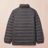 Amazon Essentials Boys' Lightweight Water-Resistant Packable Puffer Jacket, Dark Grey, X-Small view 3