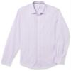 Amazon Essentials Men's Regular-Fit Long-Sleeve Casual Poplin Shirt, Lavender White Double Stripe, X-Large view 1