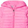 Amazon Essentials Girls' Lightweight Water-Resistant Packable Hooded Puffer Jacket, Neon Pink, X-Large view 3
