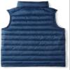 Amazon Essentials Boys' Lightweight Water-Resistant Packable Hooded Puffer Vest, Navy, Medium view 2