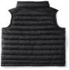 Amazon Essentials Boys' Lightweight Water-Resistant Packable Hooded Puffer Vest, Black, X-Small view 2
