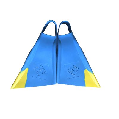 Hubboards Air Hubb Fins - Swim Fins - Navy / Orange - Medium/Large