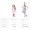 Bonnie Jean Little Girls 2T-6X Multicolor Ruffle Border Zebra Stripe Knit Dress, Black/White, 2T view 2