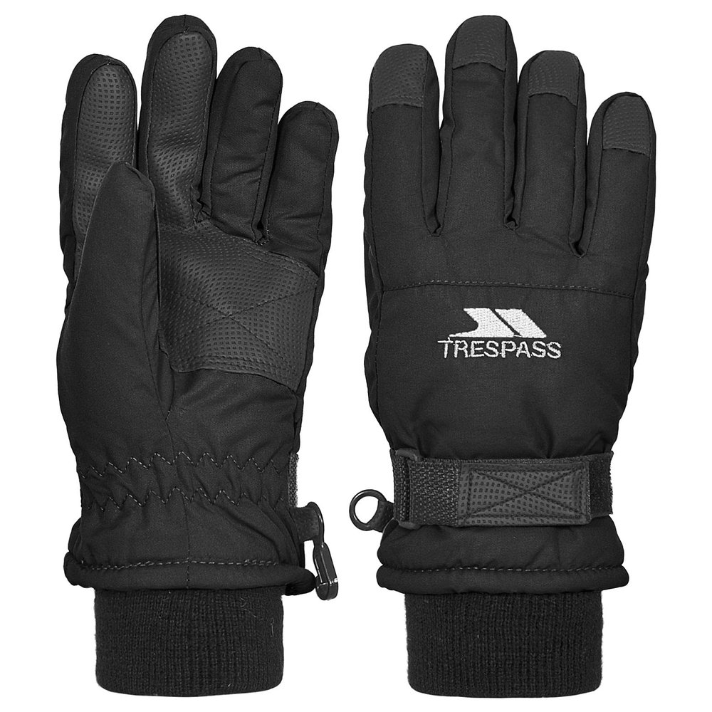 Trespass Childrens/Kids Ruri II Winter Ski Gloves (2-4 Years) (Black)