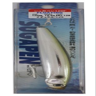 Bassday MH-128 Pencil Bait, Sugar Pen, 120F, 4.7 inches (120 mm), 0.7 oz (19.5 g), Natural Bait Lure