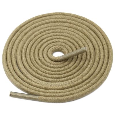 DELELE 2 Pair 24 inch Army Green Round Waxed Oxford Shoe Laces for Dress Shoes and Boots