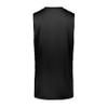 Augusta Sportswear Alley-OOP Reversible Jersey, Black/White, L view 3
