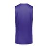 Augusta Sportswear Alley-OOP Reversible Jersey, Purple/White, M view 3