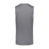 Augusta Sportswear Youth Alley-OOP Reversible Jersey, Graphite/White, M view 3
