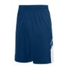 Augusta Sportswear Alley-OOP Reversible Shorts, Navy/White, XL view 1