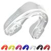 SAFEJAWZ Sports Mouthguard Slim Fit, Adult and Junior Mouth Guard with Case for Boxing, Basketball, Lacrosse, Football, MMA, Martial Arts, Hockey and All Contact Sports (Junior <11 Years, Clear) view 1