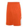 Augusta Sportswear Youth Alley-OOP Reversible Shorts, Orange/White, L