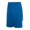Augusta Sportswear Youth Alley-OOP Reversible Shorts, Royal/White, S view 1