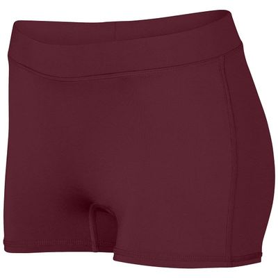 Augusta Sportswear Girls Dare Shorts Maroon S