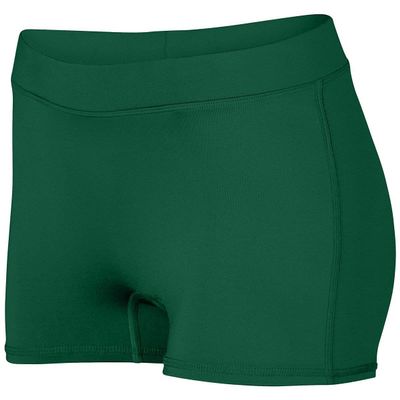 Augusta Sportswear Girls Dare Shorts Dark Green M