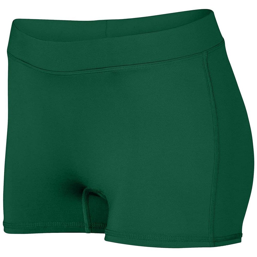 Augusta Sportswear Girls Dare Shorts Dark Green M