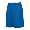 Augusta Sportswear Reversible Wicking Shorts, Royal/White, 2XL view 1
