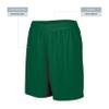 Augusta Sportswear Ladies' Octane Workout Shorts - 7 Inch Inseam Gym Athletic Attire for Women, Dark Green, Medium view 3