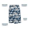 Augusta Sportswear Youth Reversible Wicking Shorts, Navy Mod/White, M view 2