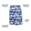 Augusta Sportswear Youth Reversible Wicking Shorts, Royal Mod/White, M view 2