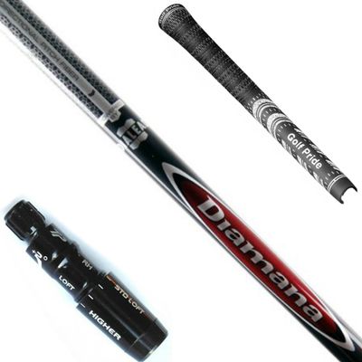 Tour Shop Fresno Mitsubishi Diamana M+Plus Limited Edition 60 - + Grip - Choose Adapter (Adapter - Callaway XR/BB/Epic, Stiff - 56g)