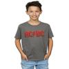 AC/DC Boys Dark Red Logo T-Shirt 5-6 Years Charcoal view 1