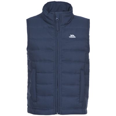 Trespass Childrens/Kids Jadda Quilted Sleeveless Gilet (9-10 Years) (Navy)