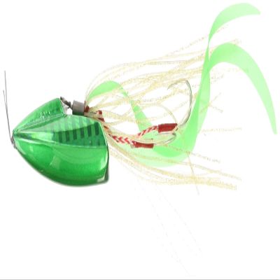 Major Craft JRT-60 Lure, Metal Jig, Jigglaber, Through Tai Rabbit Type, 2.1 oz (60 g), #209 Green