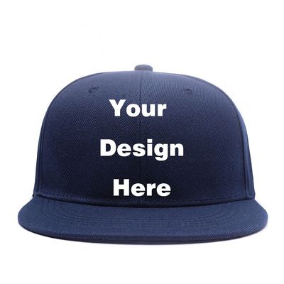 Custom Baseball Caps Adjustable Trucker Hat Sport Hip-Hop Hats Vintage Printed Sun Protection Hat Navy
