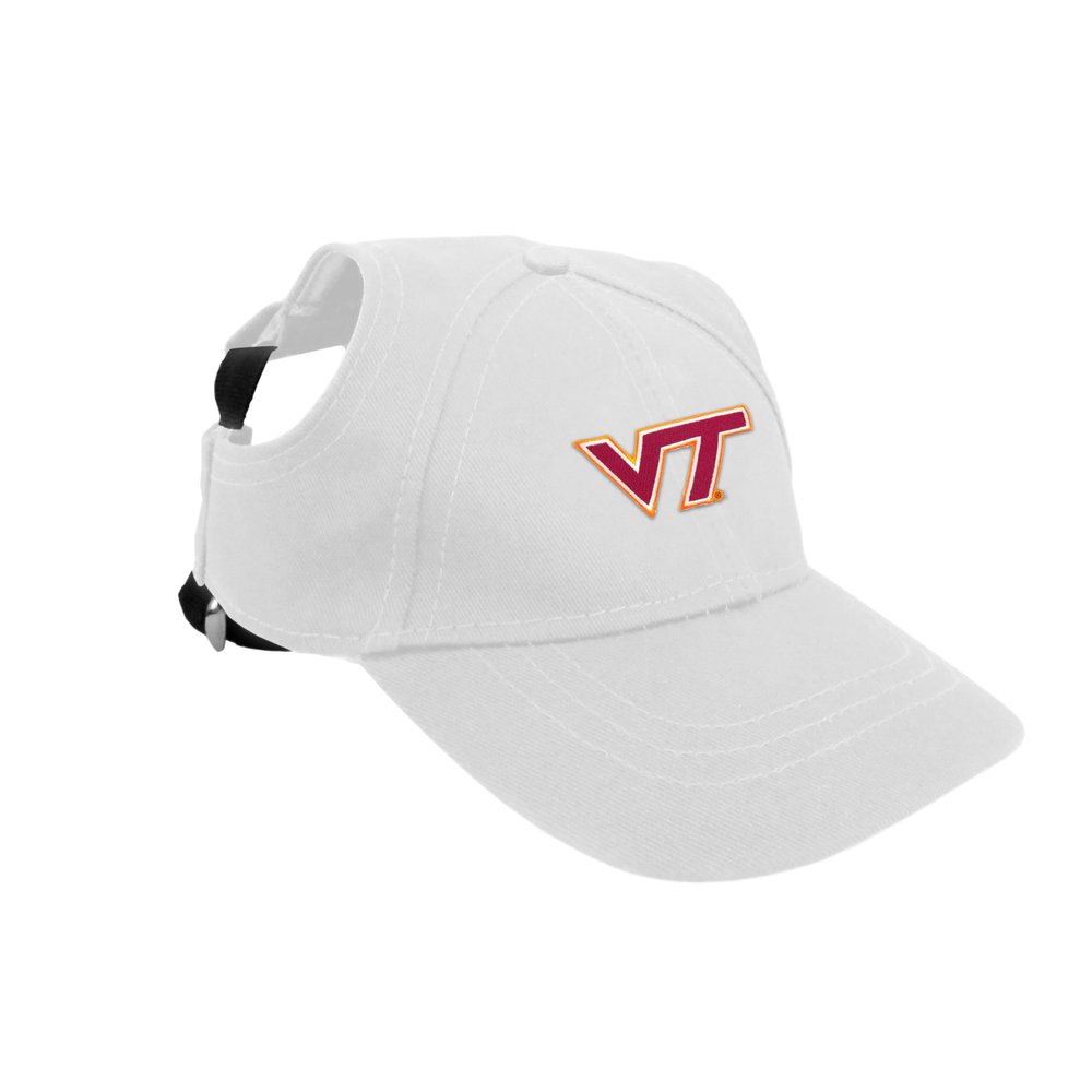 Littlearth Virginia Tech Hokies NCAA Pet Baseball Hat,Medium