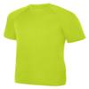 Augusta Sporswear Boys Attain Wicking Raglan Sleeve T-Shirt Lime view 1