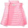 Amazon Essentials Girls' Lightweight Water-Resistant Packable Puffer Vest, Neon Pink, Large view 3