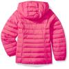 Amazon Essentials Girls' Lightweight Water-Resistant Packable Hooded Puffer Jacket, Dark Pink, XX-Large view 3