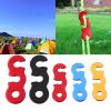 10pcs Aluminum Guyline Cord Adjuster Tent Tensioners Wind Rope Buckle Camp Rope Adjuster for Tent Camping Hiking Backpacking Outdoor Activity (BlueM) Tent Guide Rope view 4