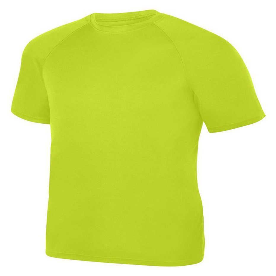 Augusta Sporswear Boys Attain Wicking Raglan Sleeve T-Shirt Lime