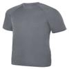Augusta Sporswear Boys Attain Wicking Raglan Sleeve T-Shirt Graphite view 1