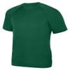 Augusta Sporswear Boys Attain Wicking Raglan Sleeve T-Shirt Dark Green view 1