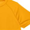 Augusta Sportswear Boys Attain Raglan Tee  Lightweight 3/4 Sleeve Shirt with Moisture-Wicking Comfort for Active Play KS Gold view 2