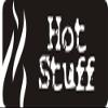 1080 Graphics 3 - Hot Stuff 1 1/4" x 3" Hard Hat Biker Helmet Stickers Bs197 view 1