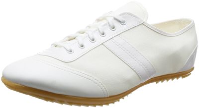 ASAHI() Men's Sneakers, Athletic Shoes, Thin Sole, Made in Japan, White, 24.0 cm
