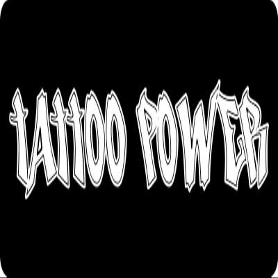1080 Graphics 3 - Tattoo Power Hard Hat/Biker Helmet Sticker BS 1066