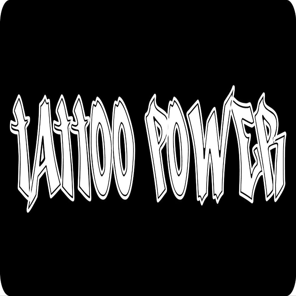 1080 Graphics 3 - Tattoo Power Hard Hat/Biker Helmet Sticker BS 1066