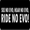 1080 Graphics 3 - See No Evo, Hear No Evo, Ride No Evo Hard Hat/Biker Helmet Sticker BS 1210 view 1