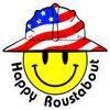 1080 Graphics 3 - Happy Roustabout Smiley USA Hardhat Oilfield Helmet Toolbox Sticker H894